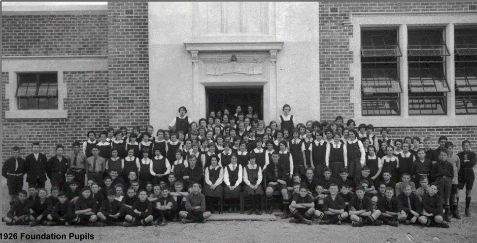 Hutt Valley High School Foundation Photo from 1926.